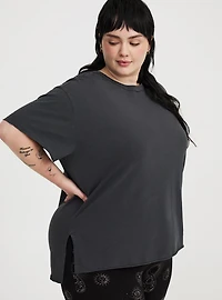 Cotton Crew Boxy Tee