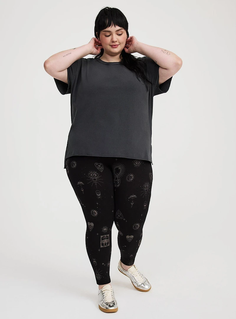 Cotton Crew Boxy Tee