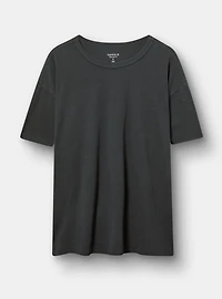 Cotton Crew Boxy Tee