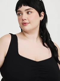 Foxy Cinched Sweetheart Tank