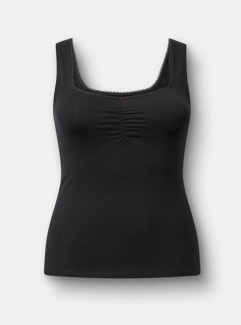 Foxy Cinched Sweetheart Tank