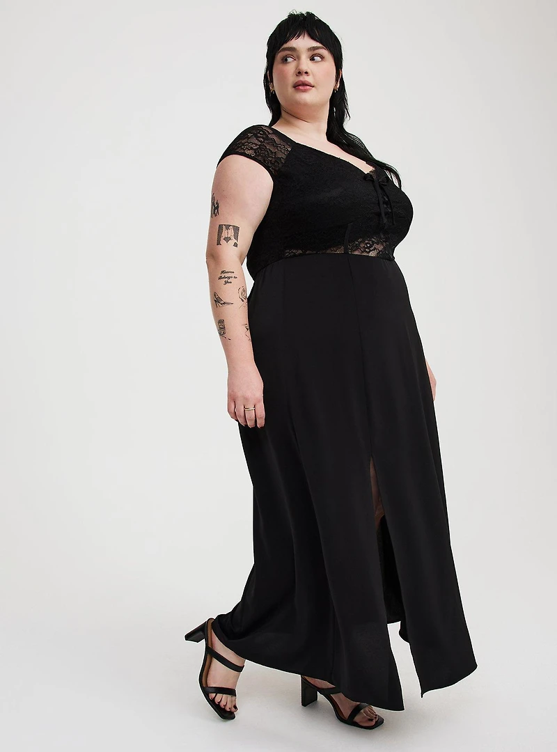 Maxi Corset Slip Dress