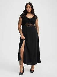 Maxi Corset Slip Dress