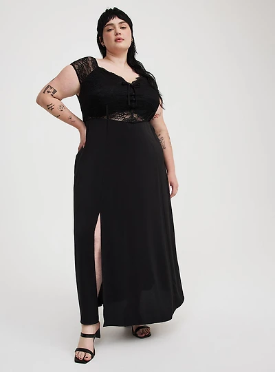 Maxi Corset Slip Dress