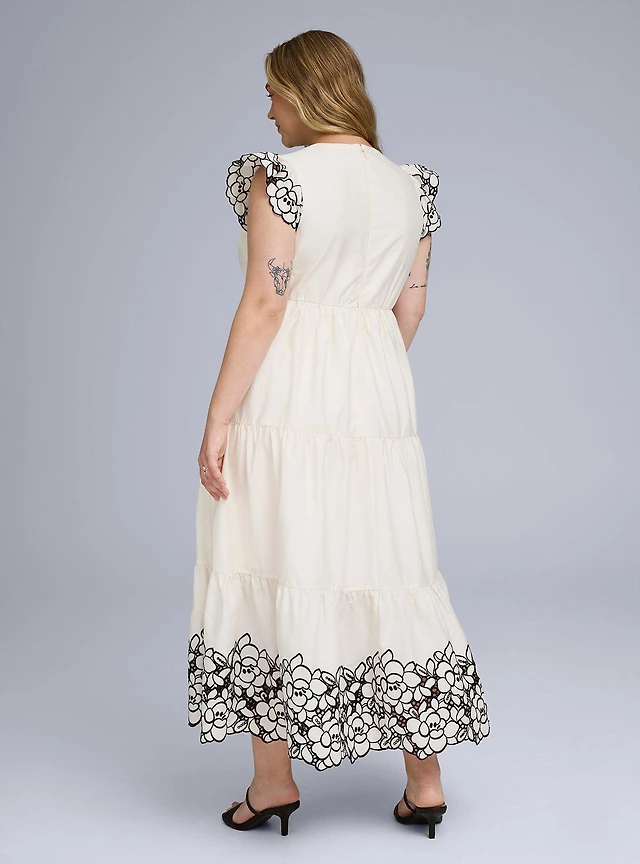 white shorts to wear under dresses White Floral Cotton Embroidered Eyelet Shorts - All Bottoms