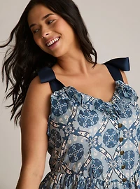Festi Drop Waist Maxi Dress