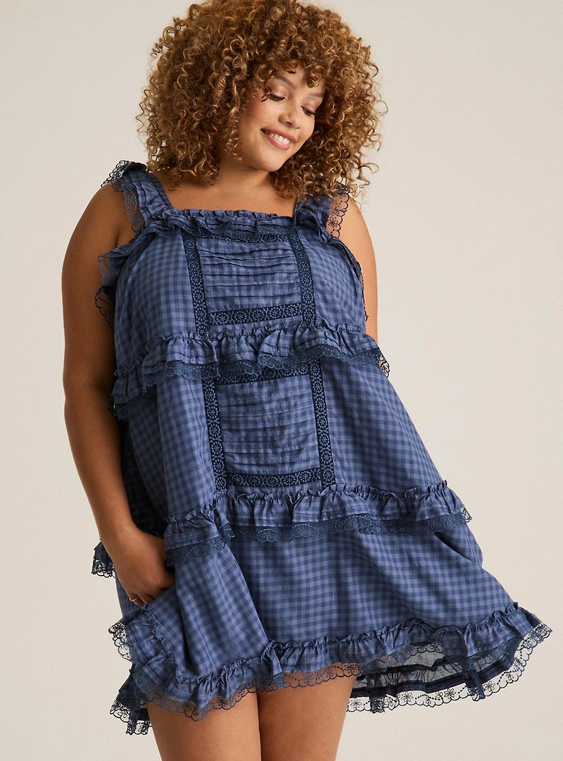 Festi Open Back Tiered Dress