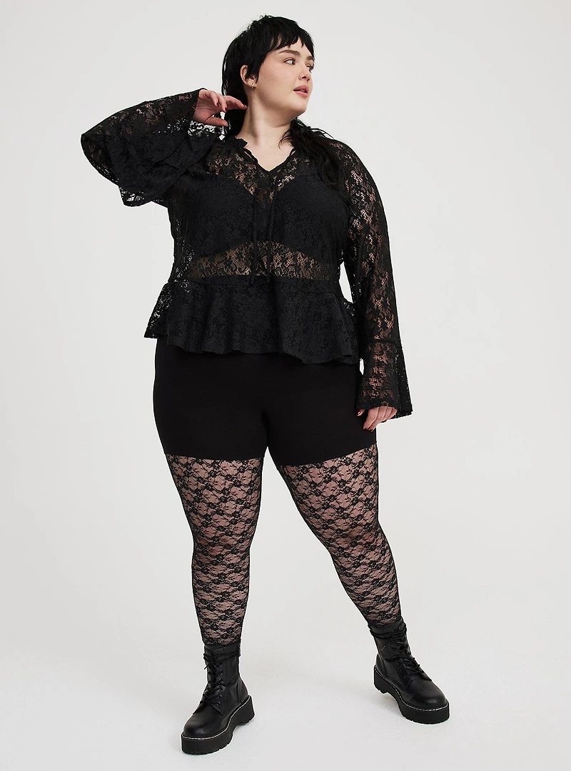 Full-Length Lace Legging