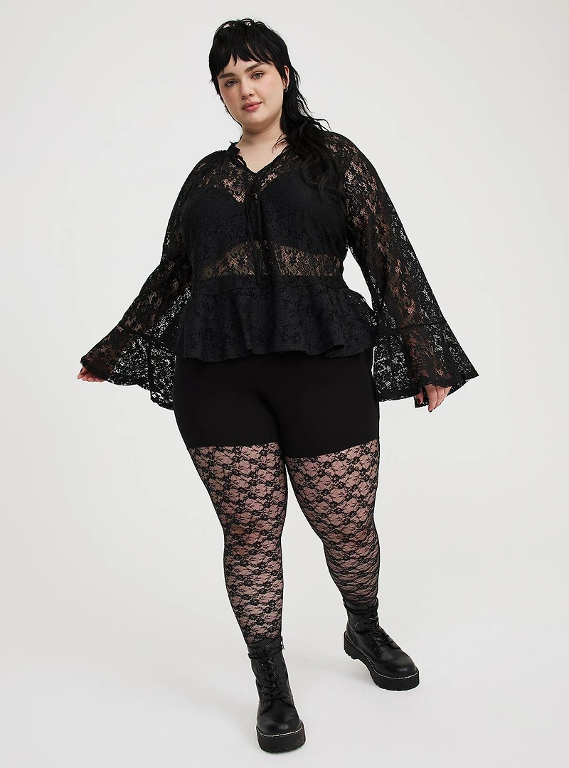 Full-Length Lace Legging