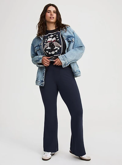 Full-Length Pocket Flare Legging