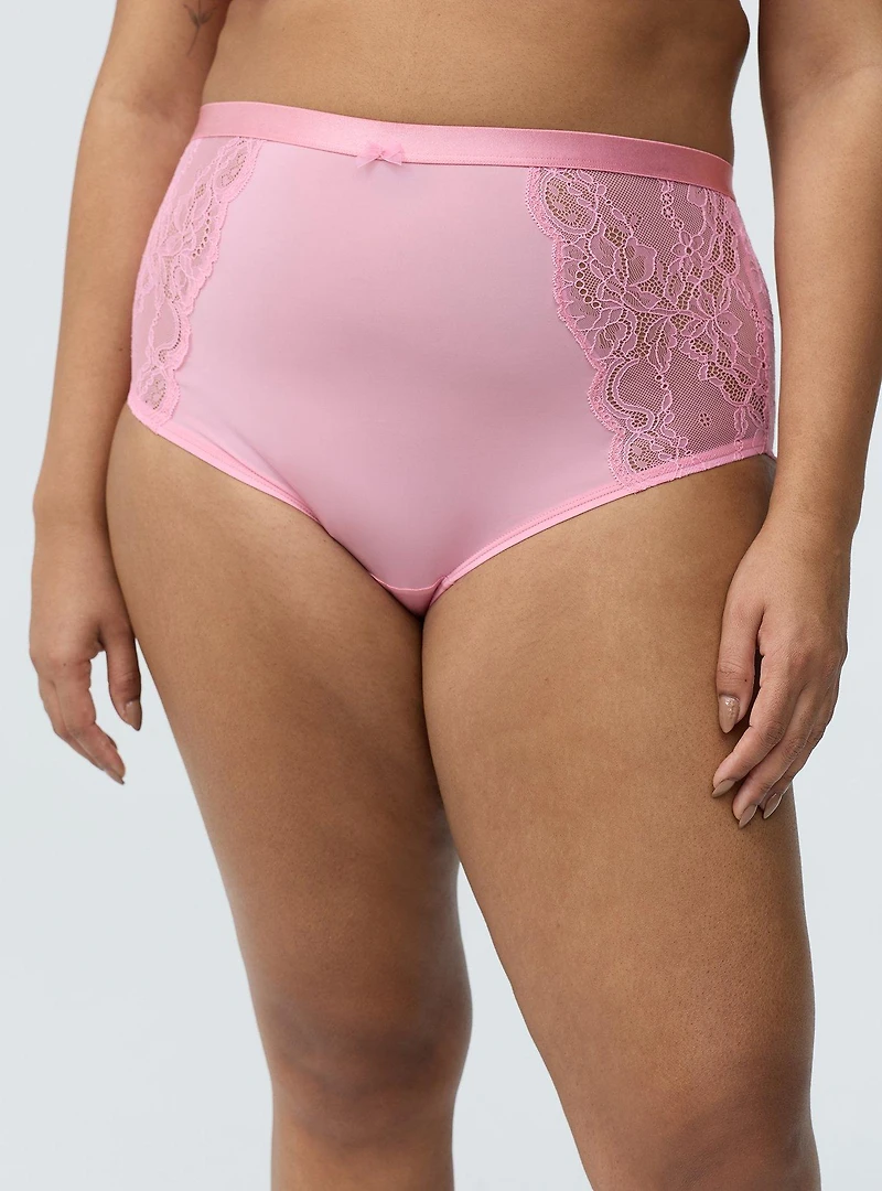 Chelsea Lace High Rise Cheeky Panty
