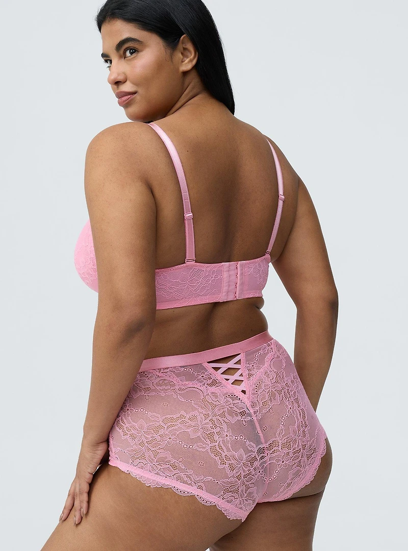 Chelsea Lace High Rise Cheeky Panty