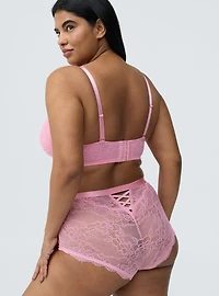 Chelsea Lace High Rise Cheeky Panty