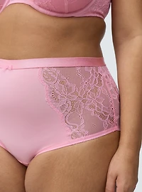 Chelsea Lace High Rise Cheeky Panty