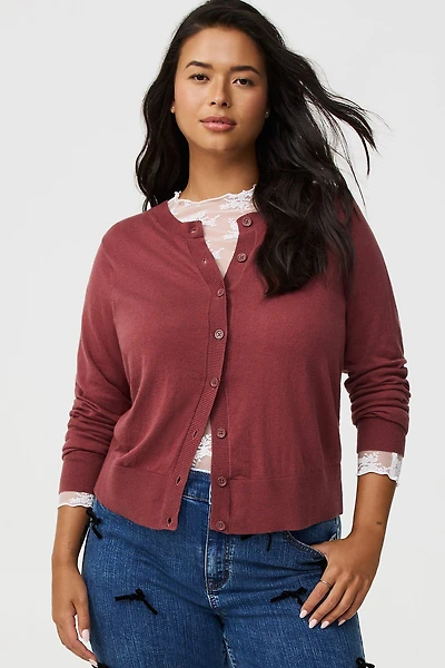 Crew Fitted Cardigan