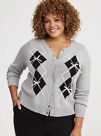 Bow Cardigan