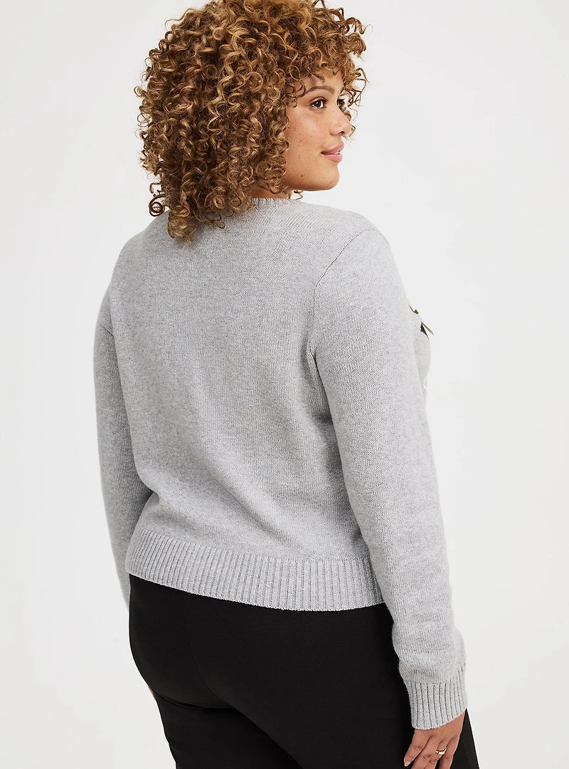 Bow Cardigan