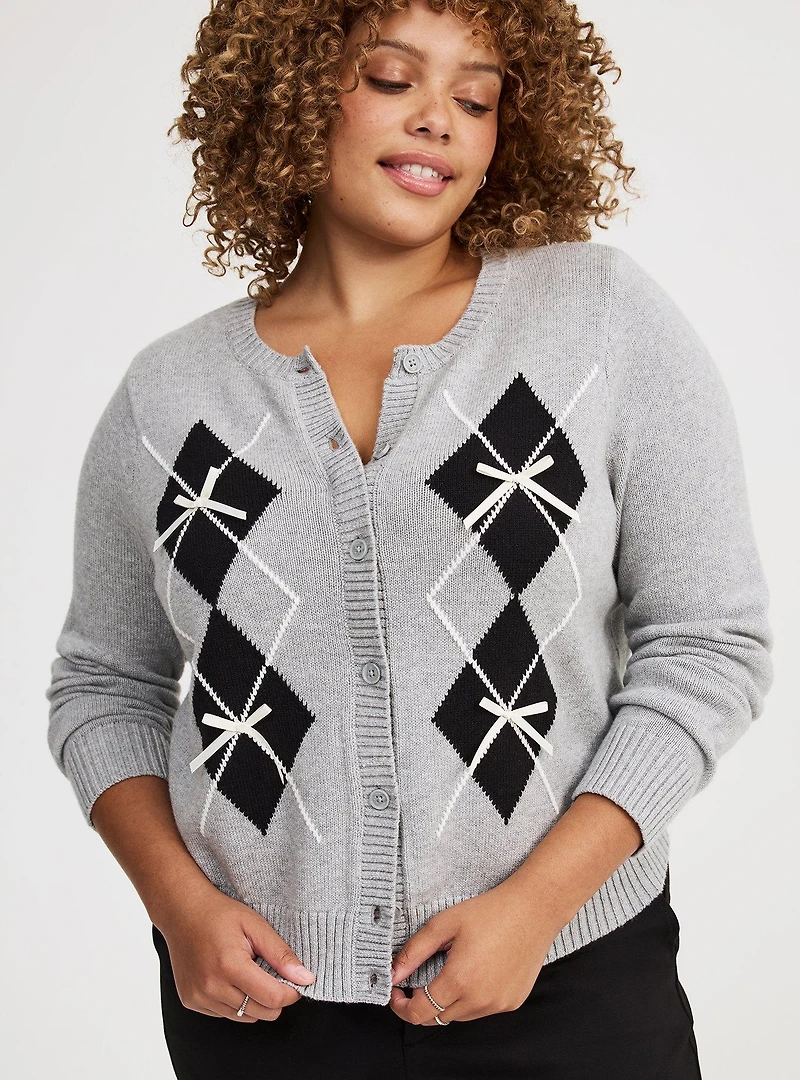 Bow Cardigan