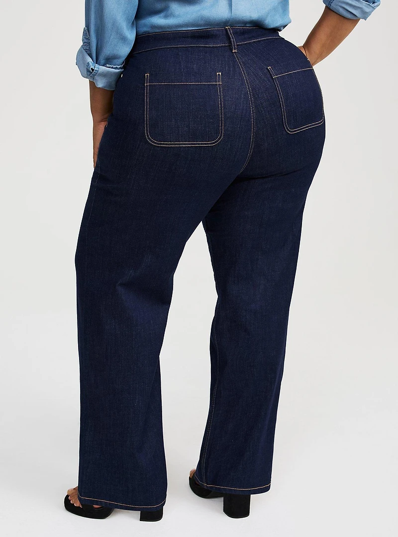 High-Rise Wide-Leg Jean