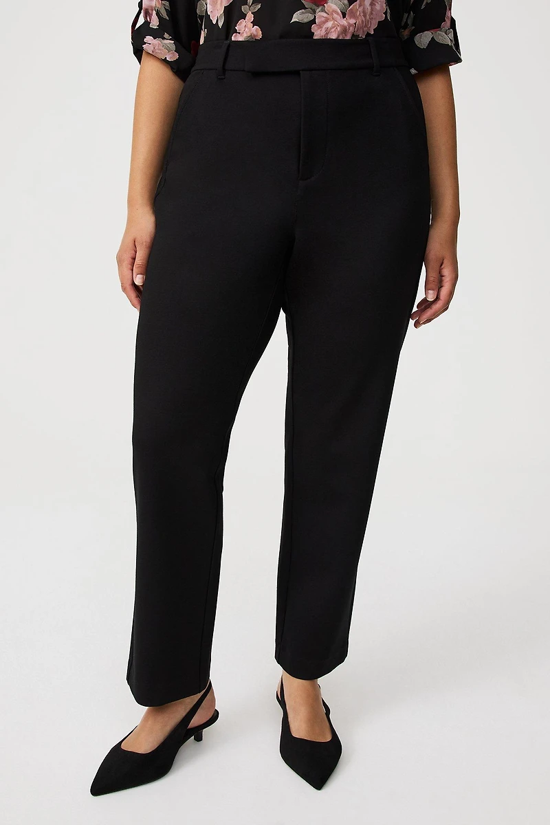 High-Rise Ponte Trouser Pant