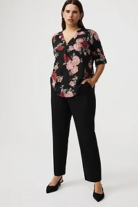 High-Rise Ponte Trouser Pant