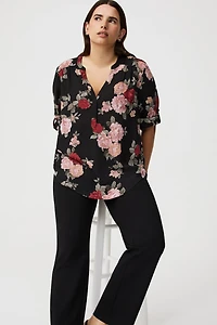 High-Rise Ponte Trouser Pant