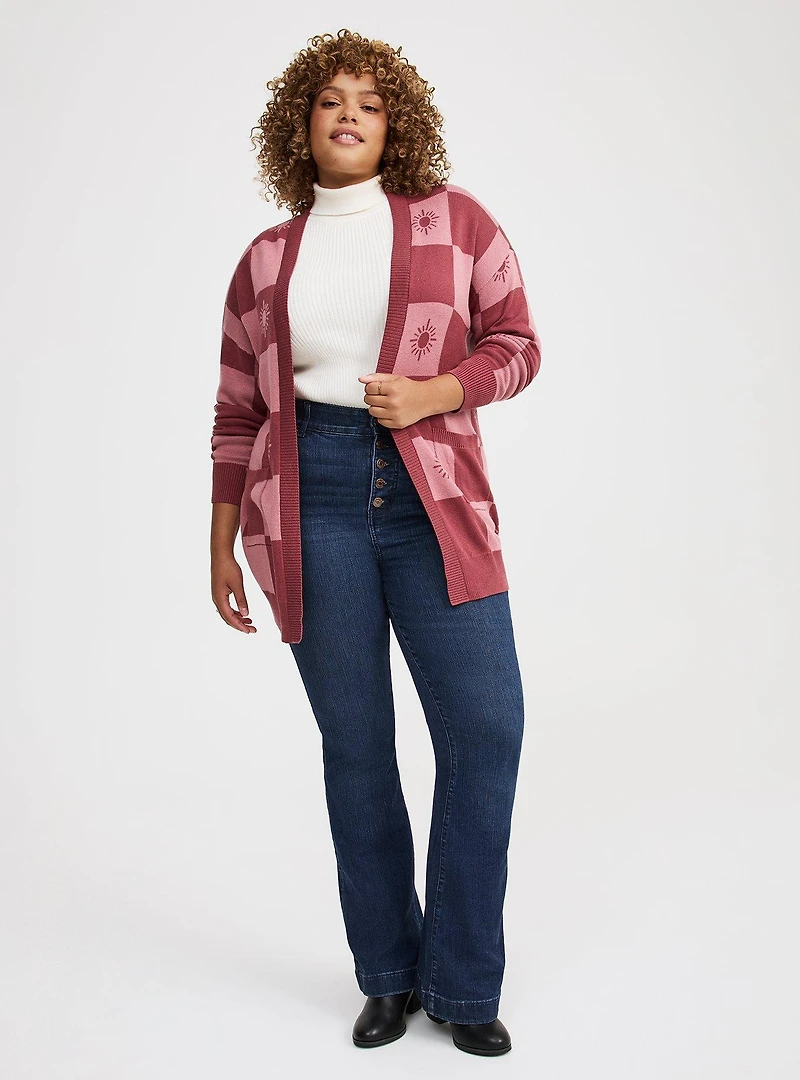 Drop Shoulder Cardigan