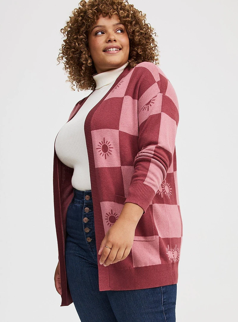 Drop Shoulder Cardigan