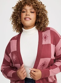 Drop Shoulder Cardigan