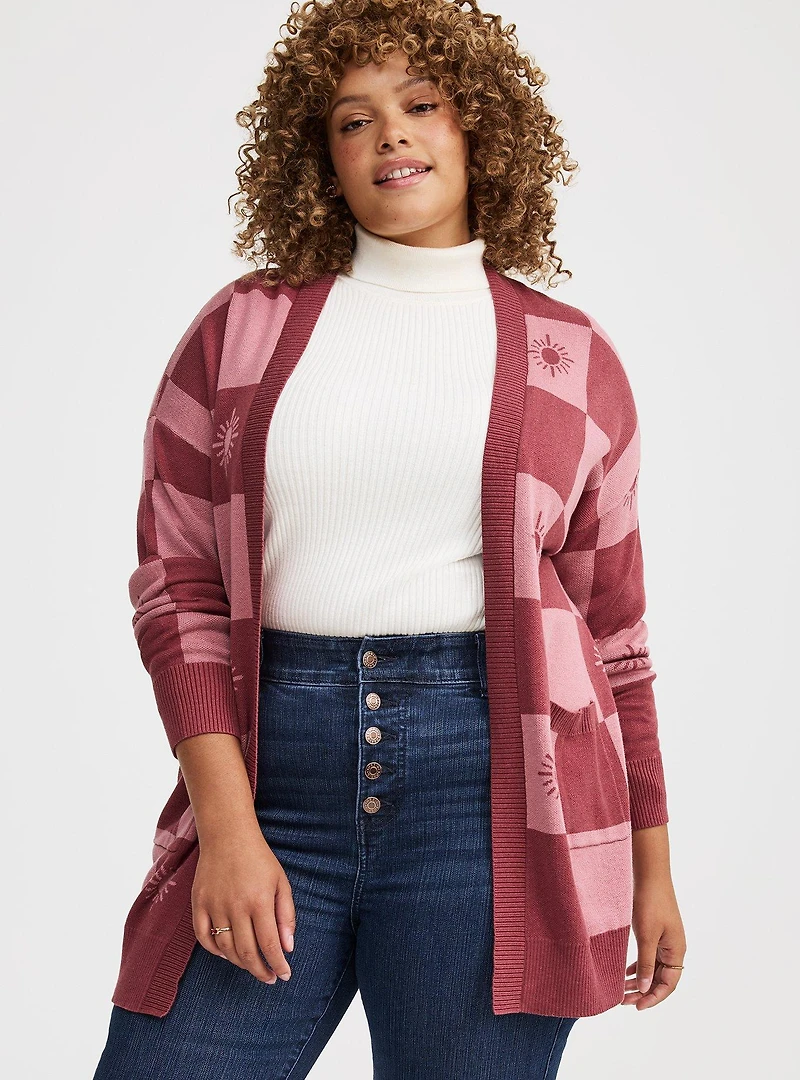 Drop Shoulder Cardigan