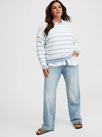Crew Neck Pullover Sweater