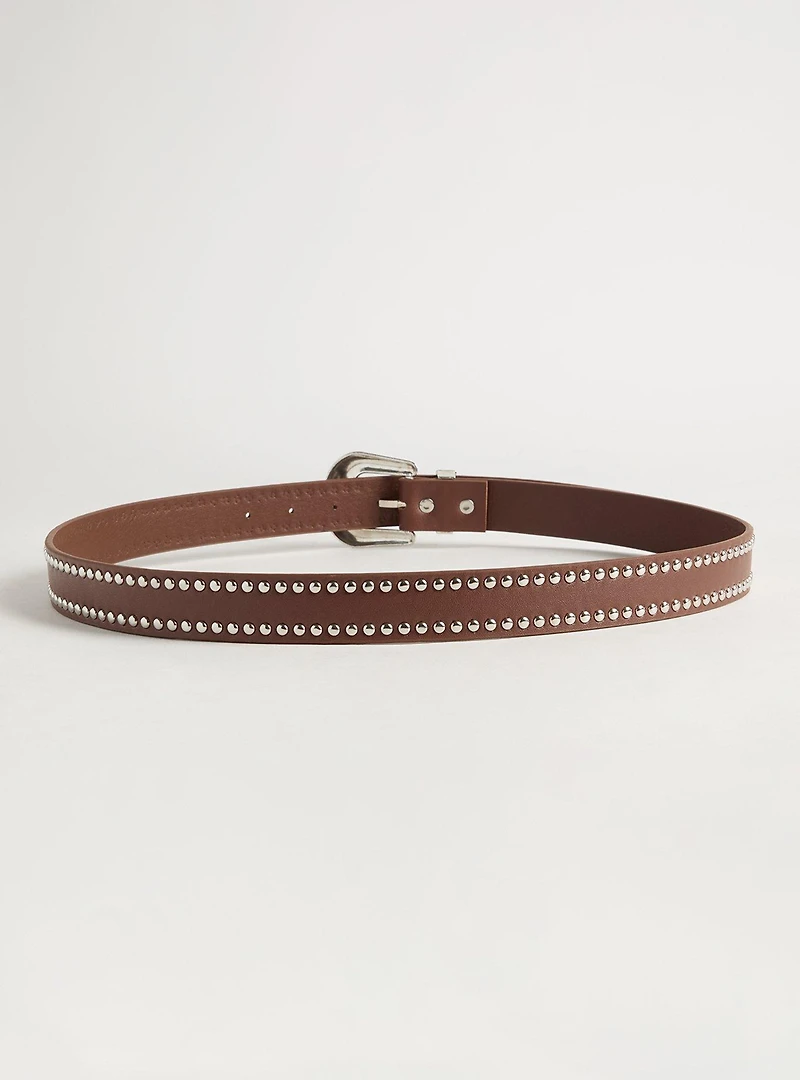 Studded Western Belt
