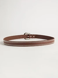 Studded Western Belt