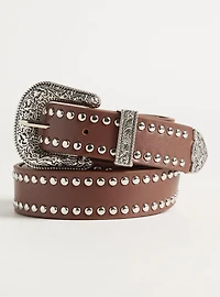 Studded Western Belt