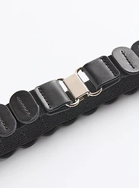 Oval All-Over Stretch Belt