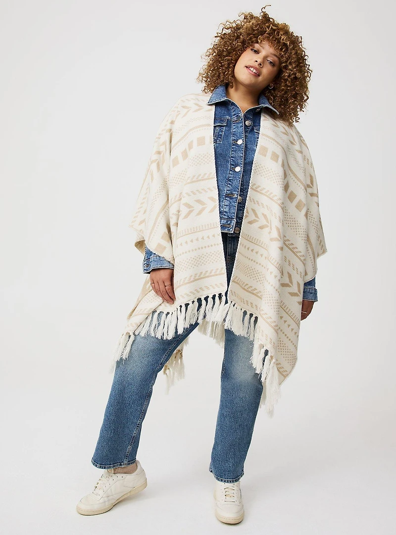 Western Fringe Ruana