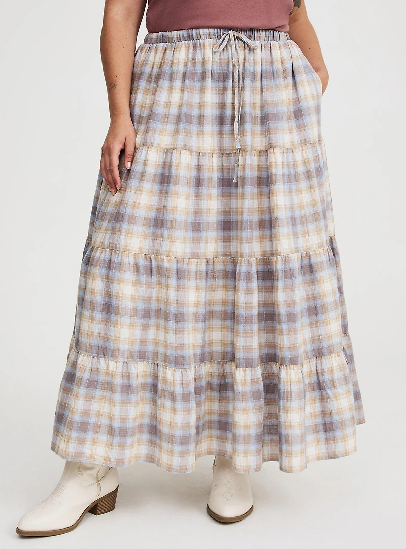 Maxi Tiered Skirt