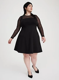 Mini Square-Neck Tank Dress