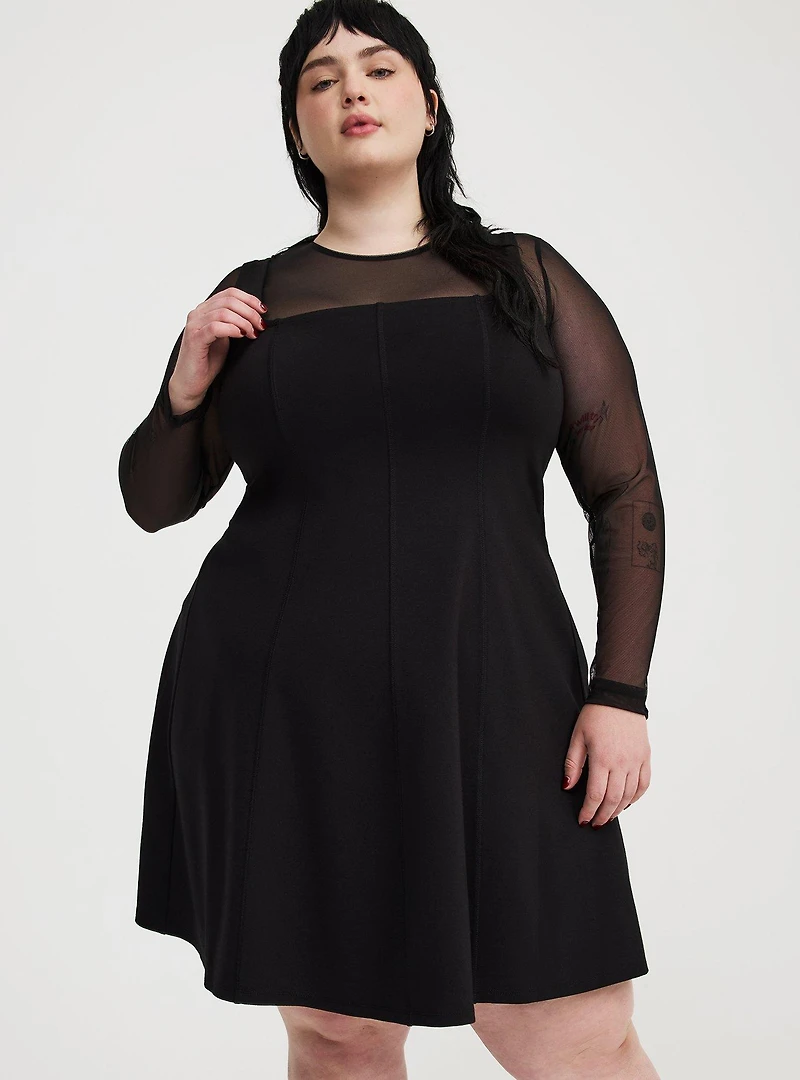 Mini Square-Neck Tank Dress
