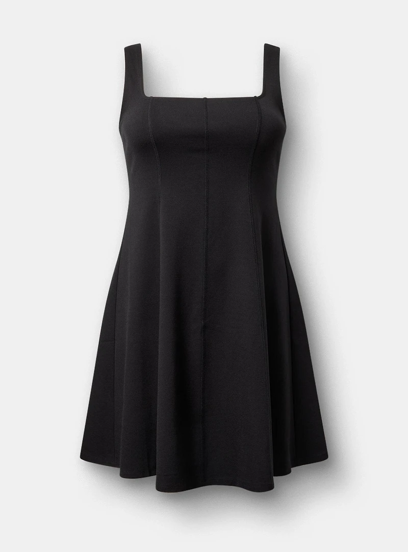 Mini Square-Neck Tank Dress