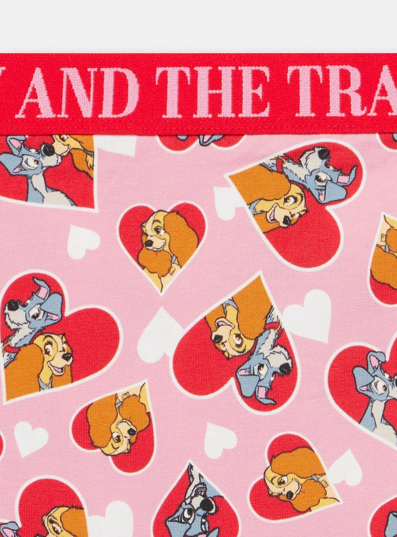 Lady & The Tramp Valentine's Mid-Rise Cotton Brief