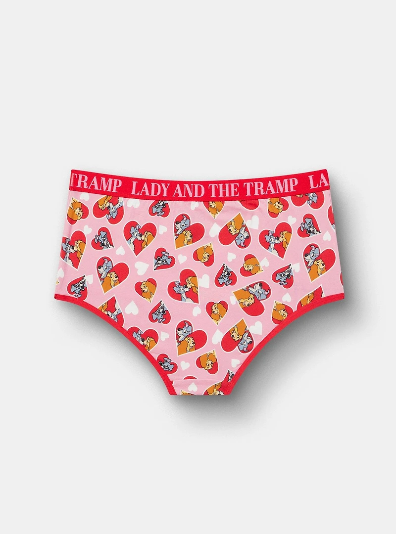 Lady & The Tramp Valentine's Mid-Rise Cotton Brief