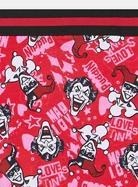 Harley Quinn Joker Valentine's Mid-Rise Cotton Brief
