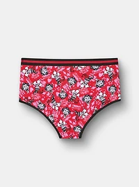 Harley Quinn Joker Valentine's Mid-Rise Cotton Brief