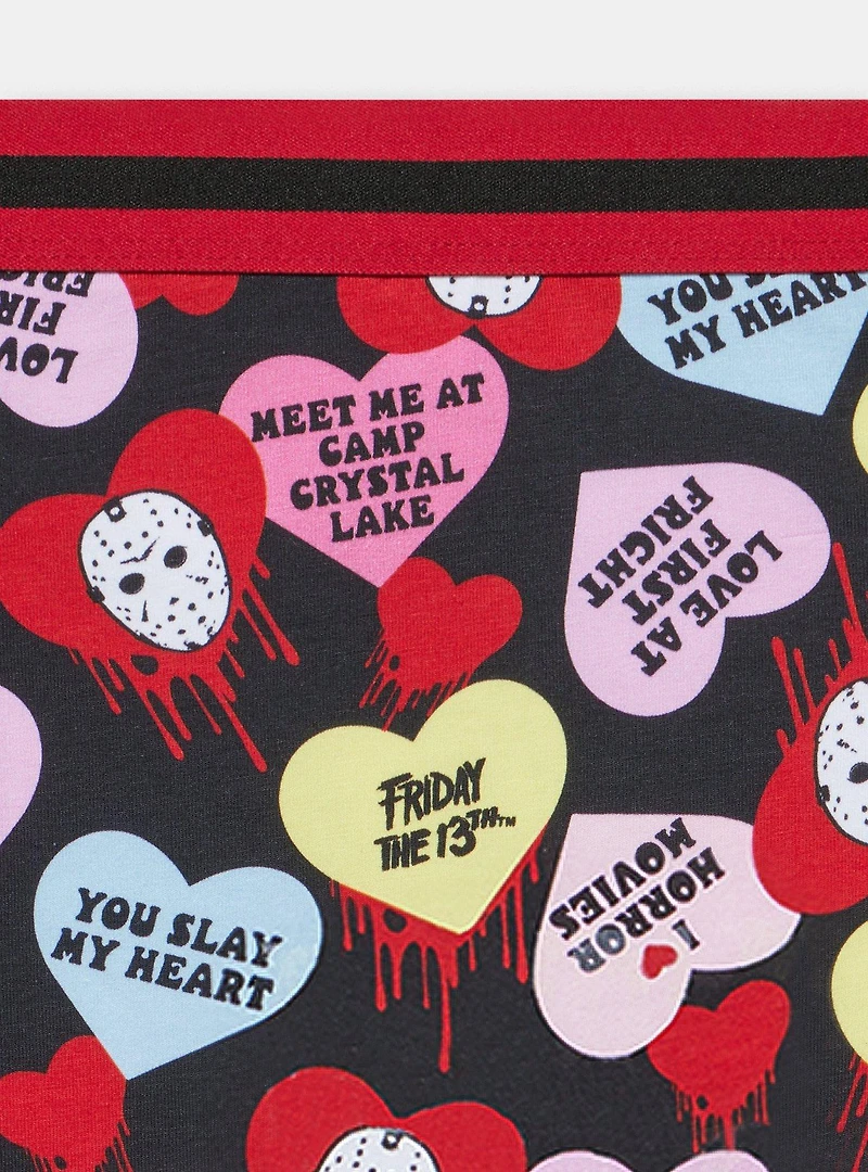 Horror Valentine's Day Mid-Rise Cotton Hipster Panty