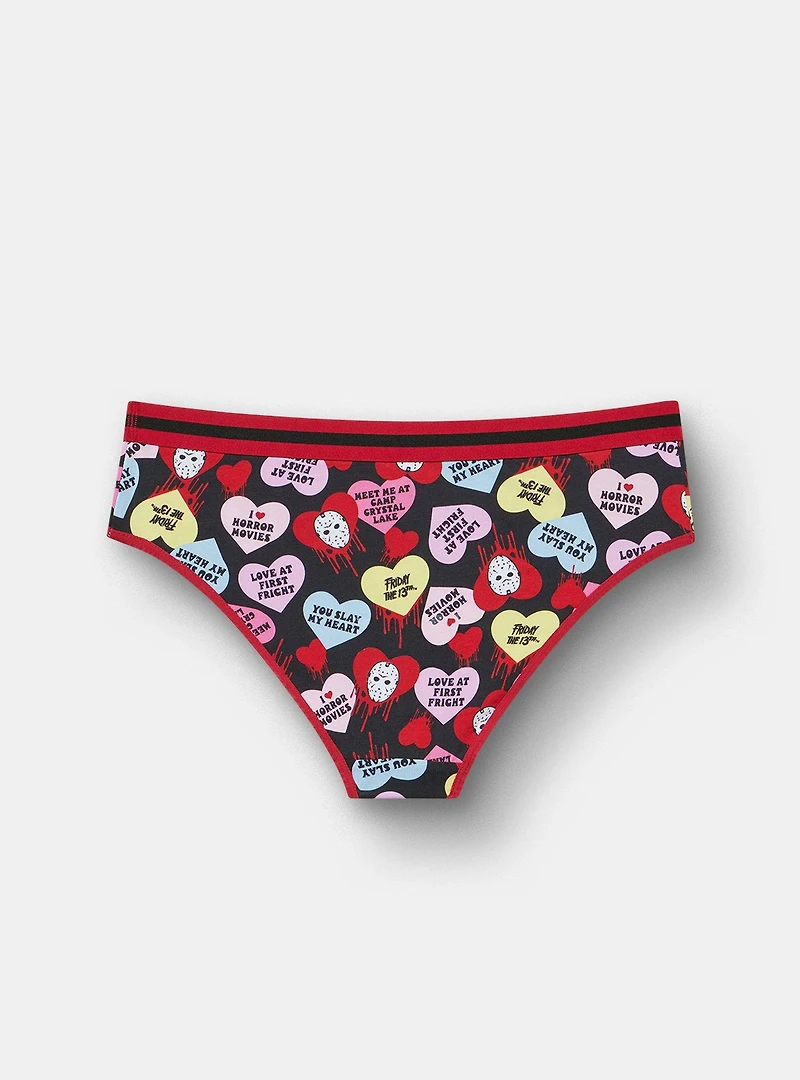 Horror Valentine's Day Mid-Rise Cotton Hipster Panty
