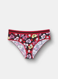 Horror Valentine's Day Mid-Rise Cotton Hipster Panty