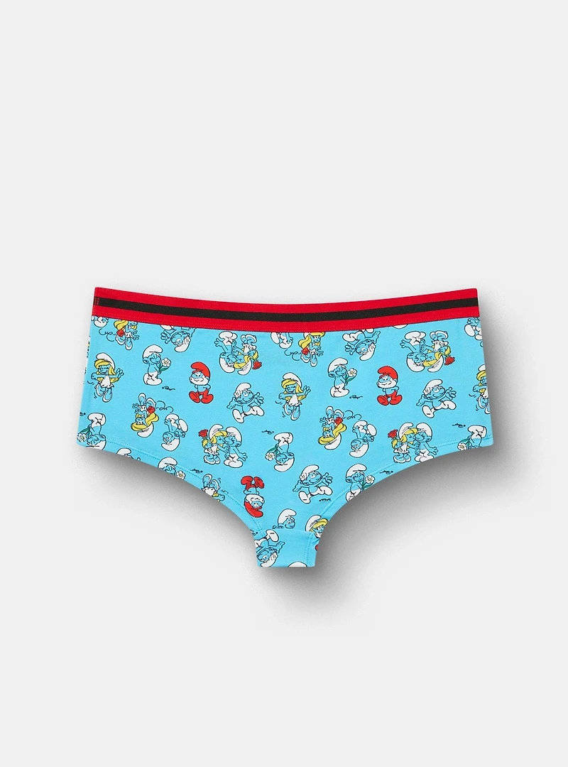 Smurfs Mid-Rise Cotton Boyshort Panty