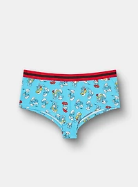 Smurfs Mid-Rise Cotton Boyshort Panty