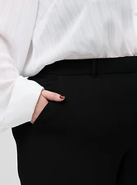 Studio Relaxed Straight High-Rise Pant